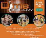 School Holiday Camp & Clinics October 3rd & 4th